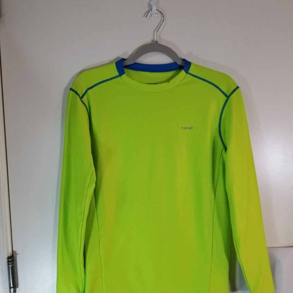 Hind Men's Athletic Fitted Long Sleeve Top Size Medium